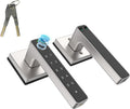 Fingerprint Door Knob,3 Unlocking Methods Biometric Door Lock with Handle Keypad Code for Home Hotel Office Apartment Bedroom