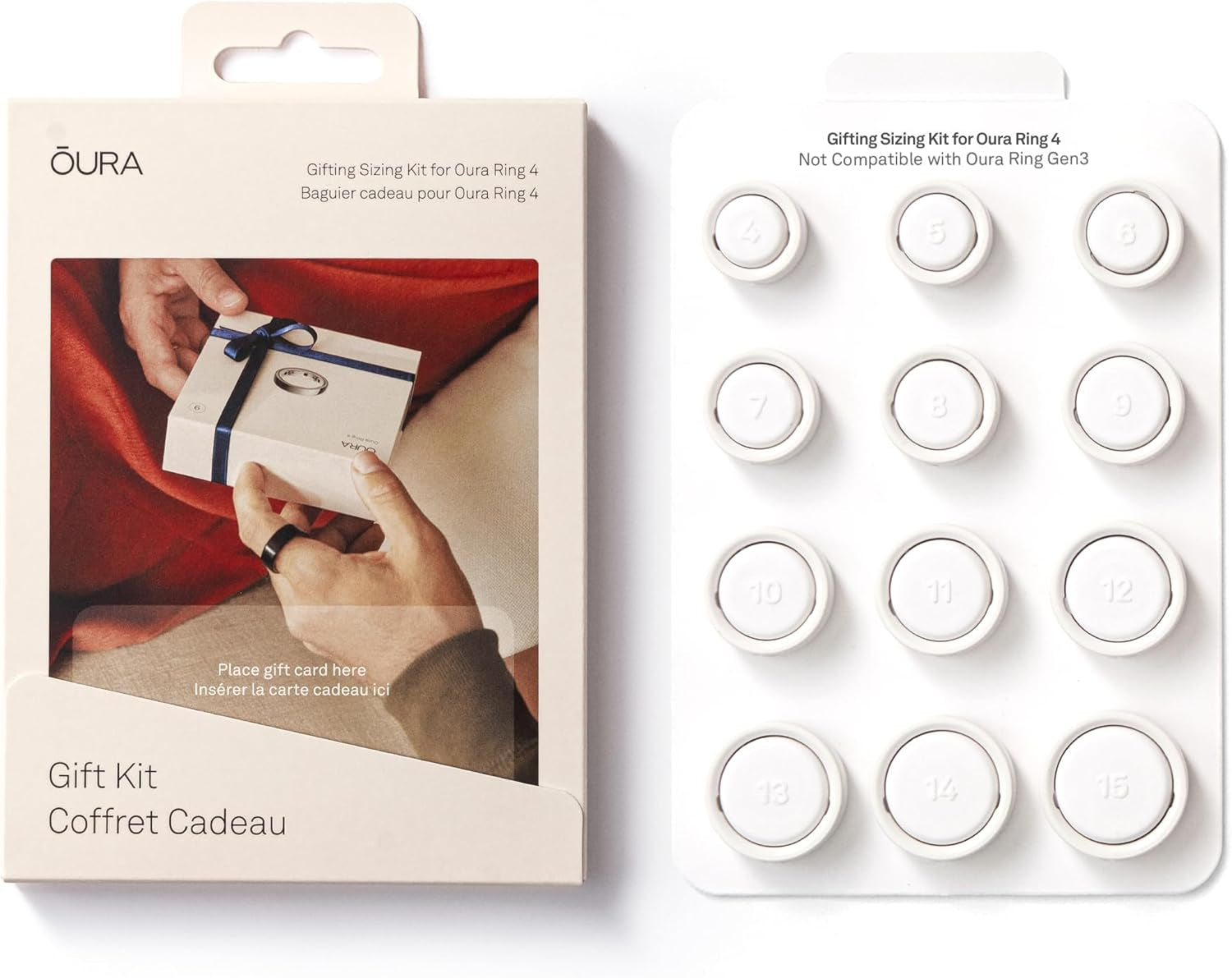 Ring 4 Gifting Sizing Kit - Unique Sizing - Give the Gift of Health